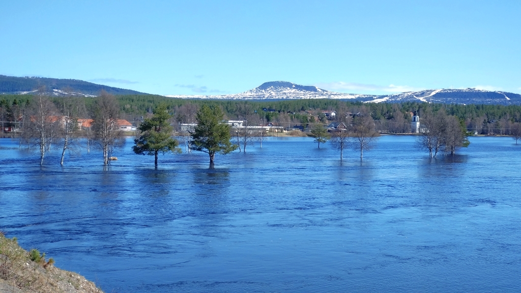 Vårflod Idresjön Idre